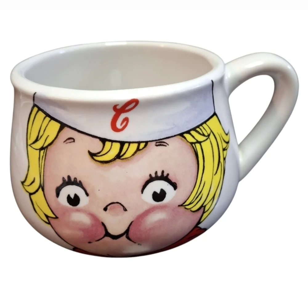 Campbells Soup Company 1998 Houston Harvest Vintage Collectible Kid Soup Mug